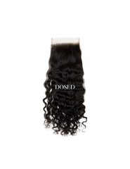 Raw Cambodian Curly Closure